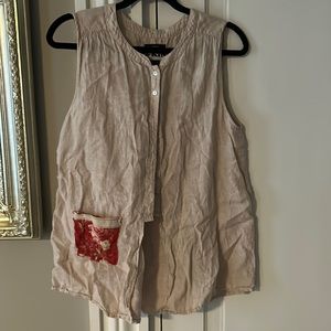 Be Kind Linen Shirt nwot